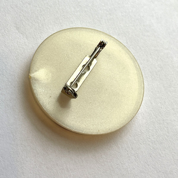 Twin Pierrot Vintage French Brooch-Vintageonline-Vintage Online