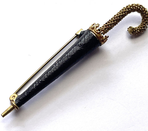 Umbrella Brooch Vintage-Vintageonline-Vintage Online