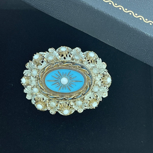 Victorian Revival Vintage Brooch by Sphinx UK-Sphinx UK-Vintage Online