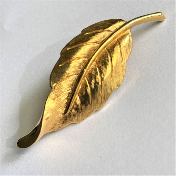 Vintage Avon Leaf Brooch-Vintage Online-Vintage Online