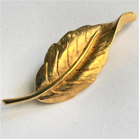 Vintage Avon Leaf Brooch-Vintage Online-Vintage Online