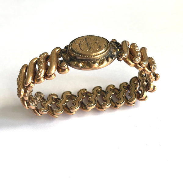 WW11 Sweetheart Bracelet-Vintageonline-Vintage Online