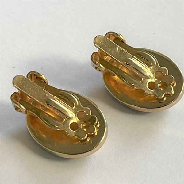 Wedgewood Style Putti Earrings-Vintage Online-Vintage Online