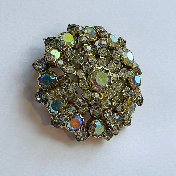Weiss Vintage Rhinestone Brooch-Weiss USA-Vintage Online