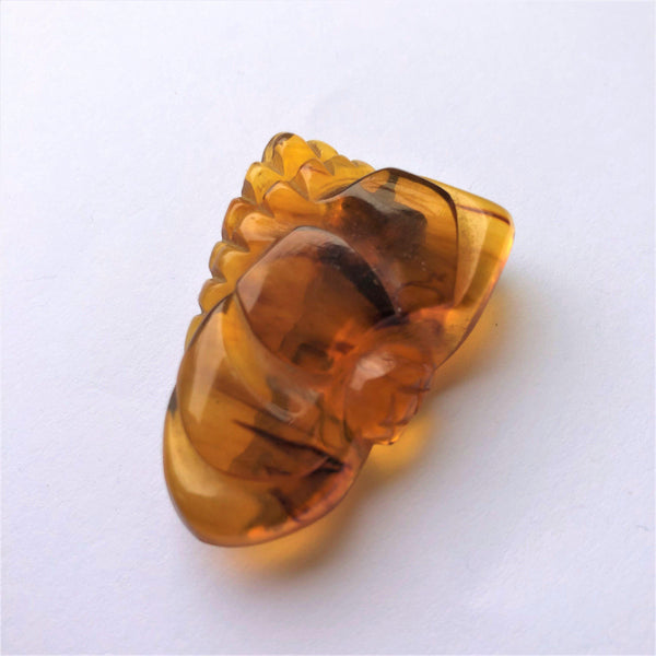 1940's Bakelite Applejuice Dress Clip Vintageonline
