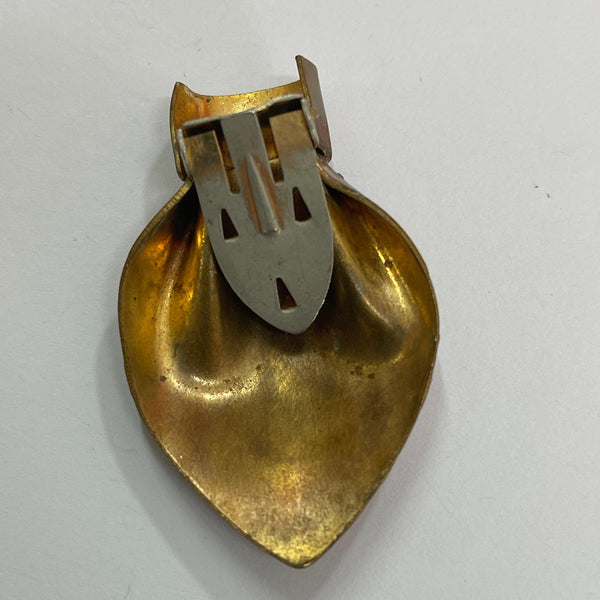 1940's Dress Clip Tie Shaped-Vintageonline-Vintage Online