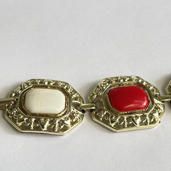 70's Gold Tone Bracelet-Vintageonline-Vintage Online