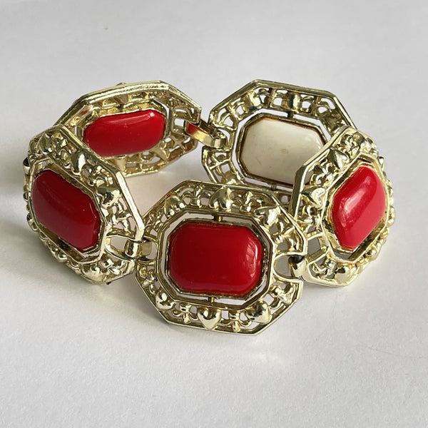 70's Gold Tone Bracelet-Vintageonline-Vintage Online