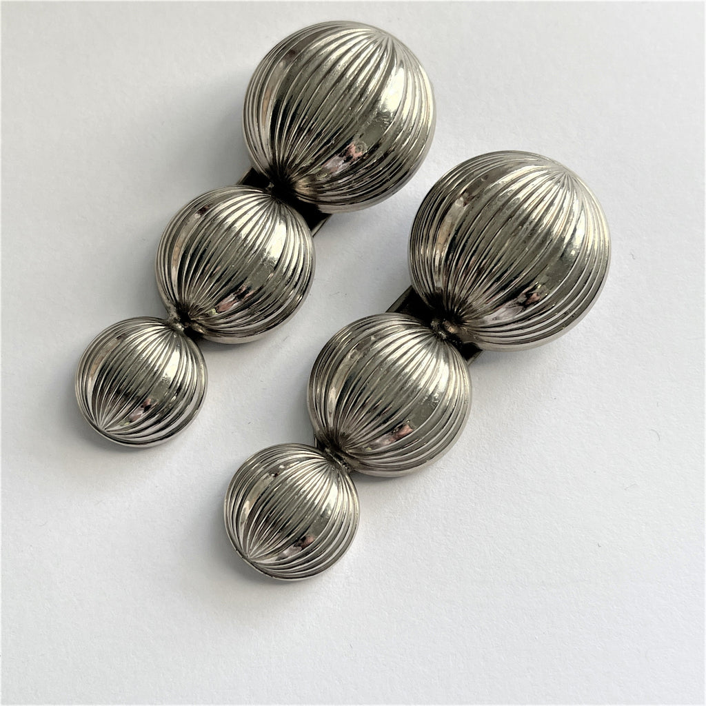 Art Deco Fur Clips-Vintageonline-Vintage Online