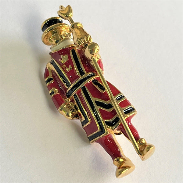 Attwood & Sawyer Vintage 1980's Beef Eater Brooch Pin UK-Attwood & Sawyer-Vintage Online