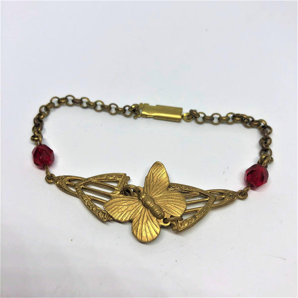 Butterfly Chain Bracelet Vintageonline