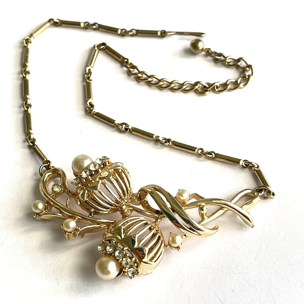 Coro 1960's Vintage Necklace-CORO-Vintage Online