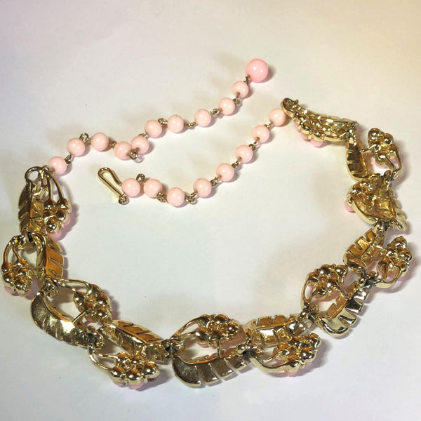 Coro Vintage 60's Necklace & Matching Earrings-Coro-Vintage Online