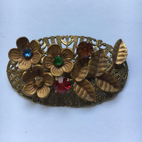 Vintage Online Jewellery | Czech Filigree Vintage Brooch
