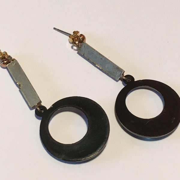 Vintage Online Jewellery | Deco Look Drop Earrings