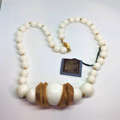 Designer Lucien Piccard 80's Necklace Vintageonline