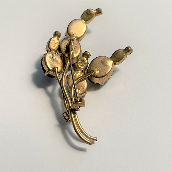 Floral Spray Vintage Brooch-Vintageonline-Vintage Online