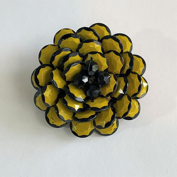 Flower Head Vintage Brooch-Vintageonline-Vintage Online