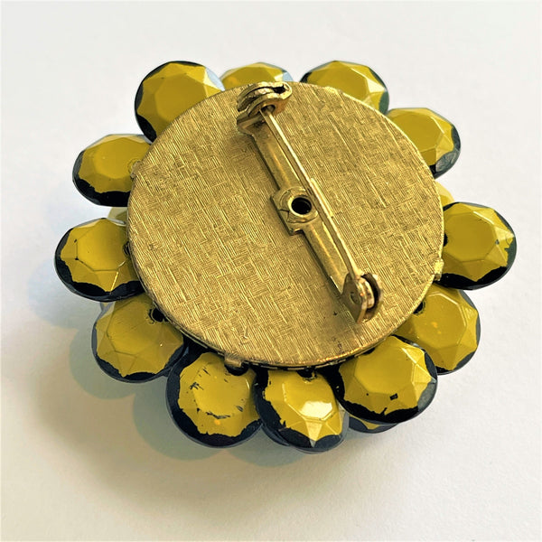 Flower Head Vintage Brooch-Vintageonline-Vintage Online