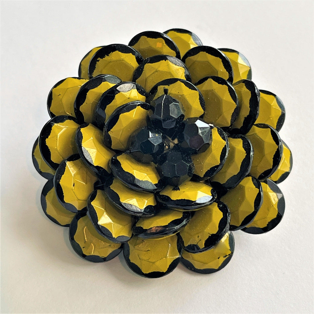 Flower Head Vintage Brooch-Vintageonline-Vintage Online
