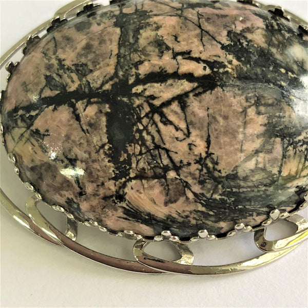 Gemstone Vintage Brooch-Vintage Online-Vintage Online