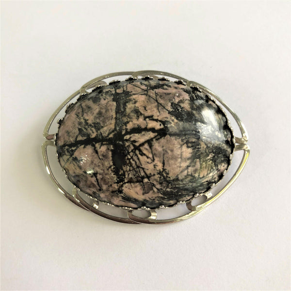 Gemstone Vintage Brooch Vintageonline