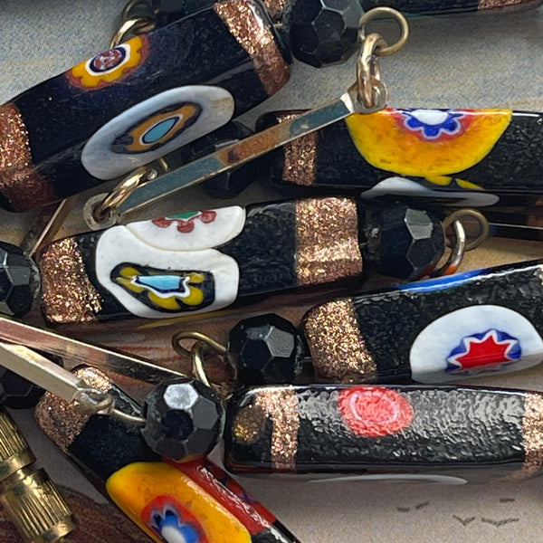 Glass Bead Vintage Necklace-Vintageonline-Vintage Online