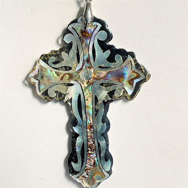 Gothic Cross Pendant-Vintageonline-Vintage Online