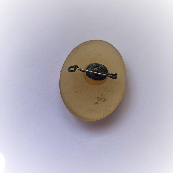 Lady Head 1920's Look Vintage Brooch-Vintageonline-Vintage Online