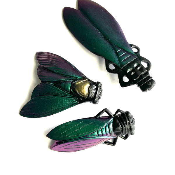 Large Cicada Designer Brooch-Vintageonline-Vintage Online