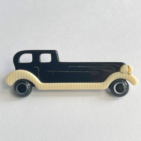 Lea Stein Rolls Royce Brooch-Lea Stein-Vintage Online