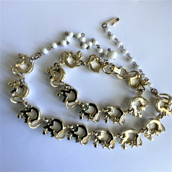 Lisner Vintage 1960's Thermoset Necklace & Bracelet Set.-Lisner USA-Vintage Online