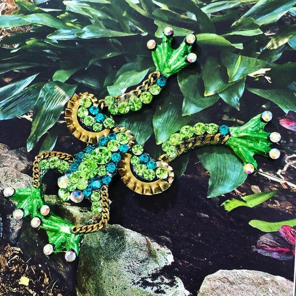 Niki Boden Designer Frog Brooch-Niki Boden-Vintage Online