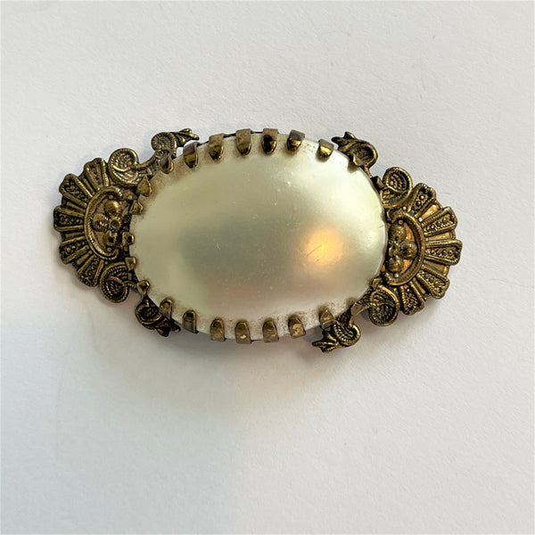 Pearlized Vintage Brooch-Vintageonline-Vintage Online