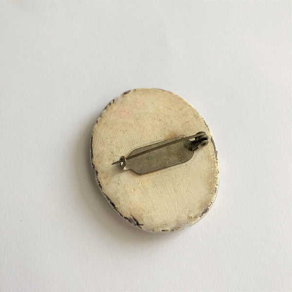 Portrait Brooch Georgian Lady-Vintage Online-Vintage Online