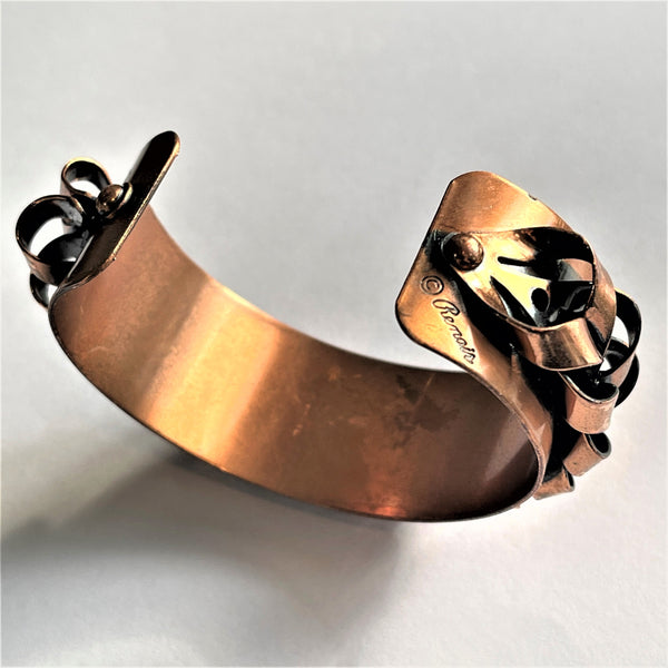 Renoir 1960's Copper Clamper Bracelet-Renoir-Vintage Online