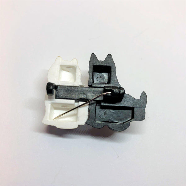 Retro Cute Scotty Dogs Brooch-Vintageonline-Vintage Online