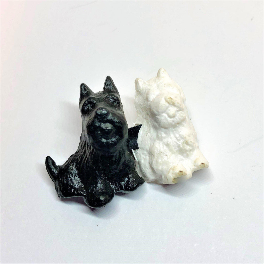 Retro Cute Scotty Dogs Brooch Vintageonline