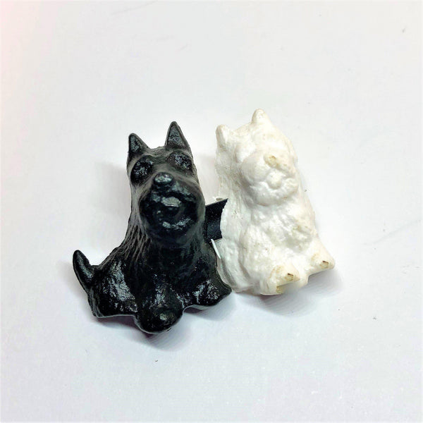Retro Cute Scotty Dogs Brooch Vintageonline