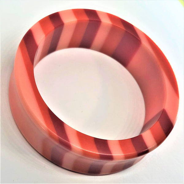 Retro Look Acrylic Bangle-Vintageonline-Vintage Online