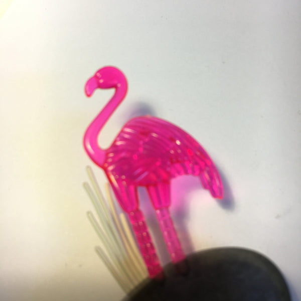 Retro Look Flamingo Brooch-Vintageonline-Vintage Online