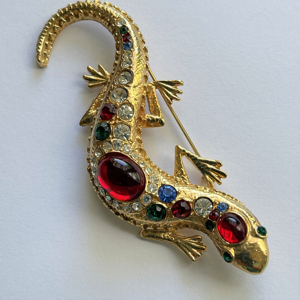 Lizard brooch store