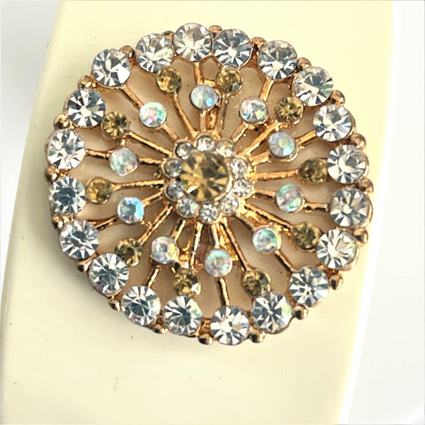 Rhinestone & Resin Vintage Bangle-Vintageonline-Vintage Online