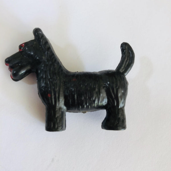 Scottie Dog Vintage 50's Brooch Vintageonline