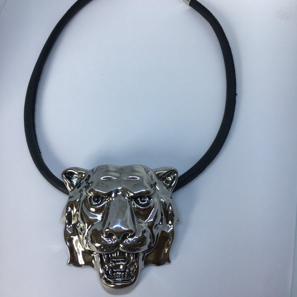 Tiger Head Designer Choker/Necklace-Vintage Online-Vintage Online
