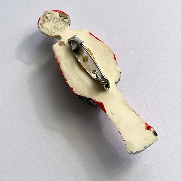 Very Vintage Lady Brooch-Vintageonline-Vintage Online