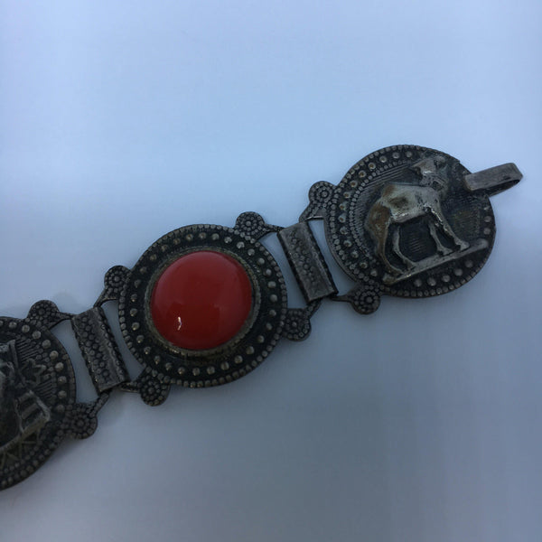Vintage Egyptian Revival Bracelet-Vintageonline-Vintage Online
