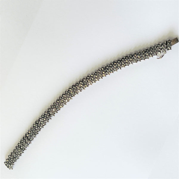 Vintage Estate Marcasite Bracelet-Vintageonline-Vintage Online