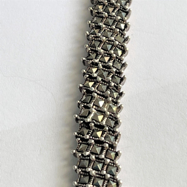 Vintage Estate Marcasite Bracelet-Vintageonline-Vintage Online