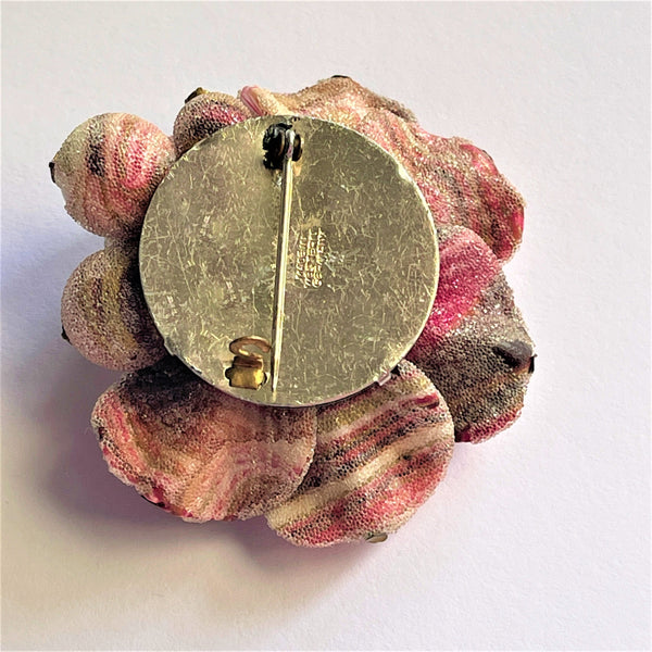 West German Vintage Floral Brooch-Vintageonline-Vintage Online